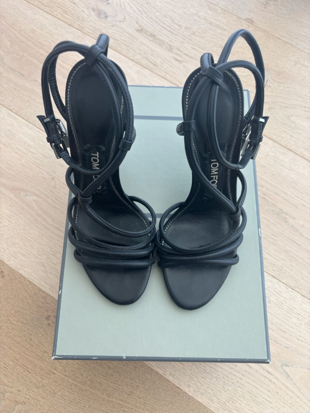 Tom Ford Black Women's Heels Size 37 - Picture 6 of 15